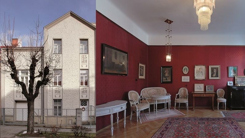 Rodinný dům Karla Herolda je částečně nedokončeným dílem slavného autora Adolfa Loose